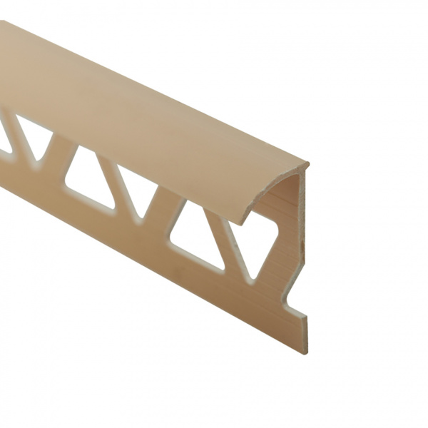 Угол для кафеля внешний 9мм*2,5м. бежевый