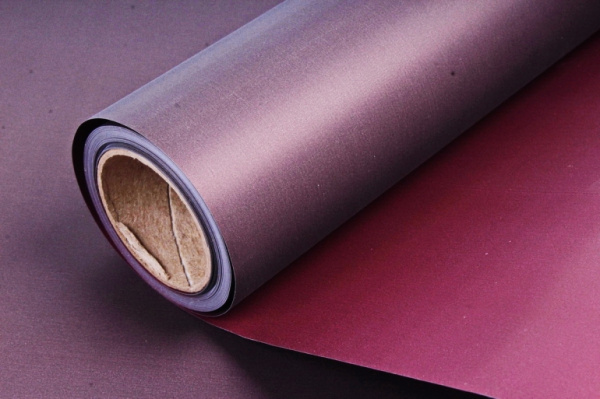 Упаковочная бумага бордо+шоколад 2360604