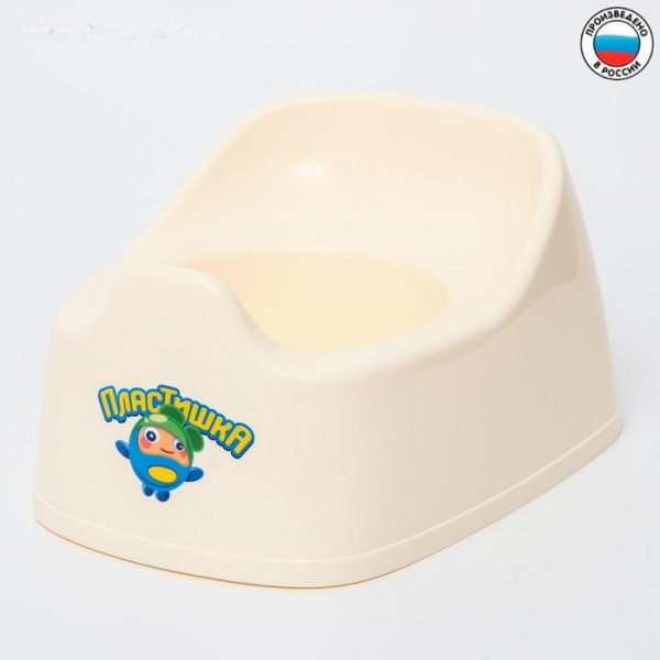 Горшок детский 27х22х15, цвет бежевый /5080337