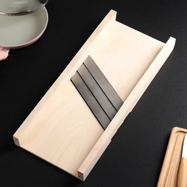 Шинковка «Берёзка» большая, 3 лезвия, 50×21×5 см /1241357