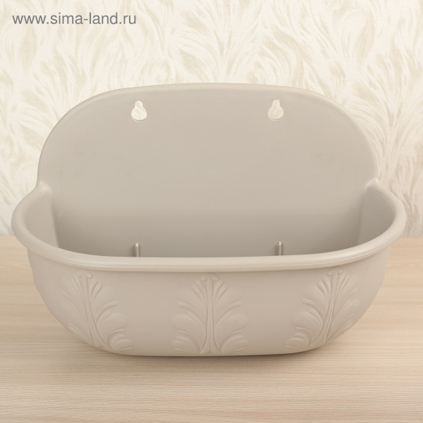 Кашпо настенное "Вензель"  МИКС 913185