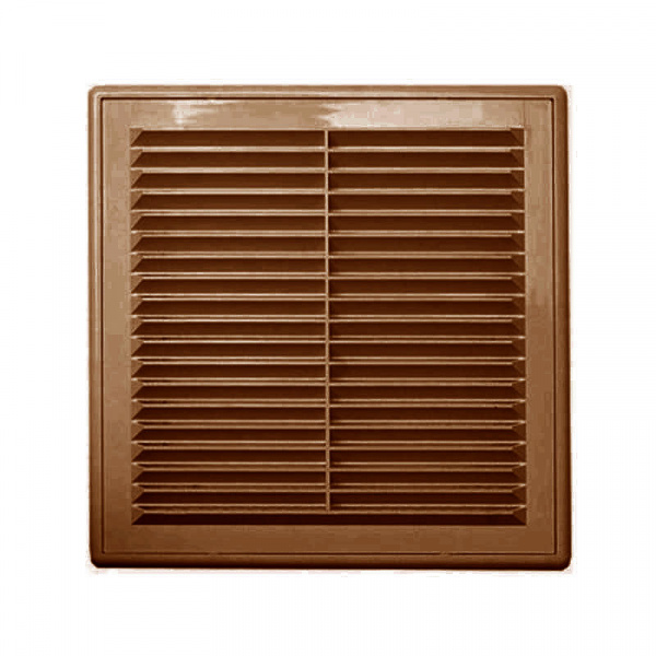 Решетка вентиляционная 200х200 с сеткой /медь/468д