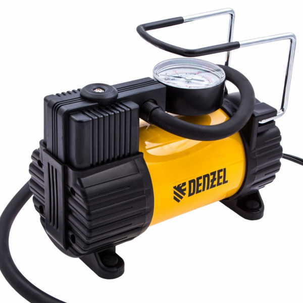 Компрессор автомобильный AC-37, 12 В, 7 атм, 37 л/мин, автомобильный предохранитель Denzel/58055