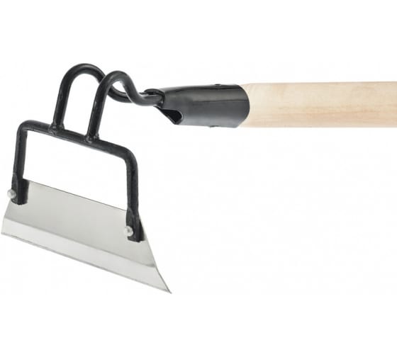 Мотыга из нержавеющей стали 200х50мм с черенком,1300мм/62329