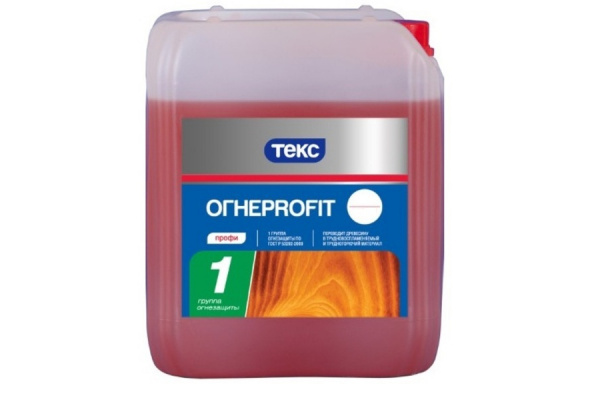 Пропитка ОгнеProfit с розовым индикатором 10л.