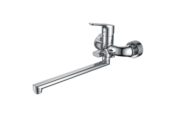 Смеситель ZOLLEN ZEVEN (арт. ZE62610941) для ванной длинный излив 350мм 444213