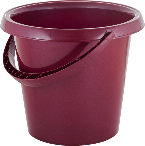 Ведро Rock'n'Roll 10л бордо /SC110310009