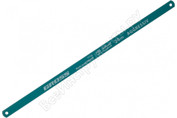 Полотно для ножовки по металлу 300мм GROSS (2шт)/77724