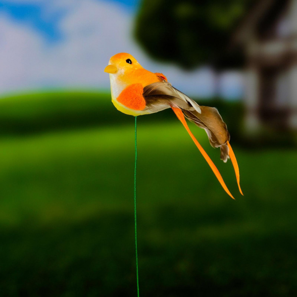 Штекер для комнатных растений "Птичка" 14х3х3см 3924759