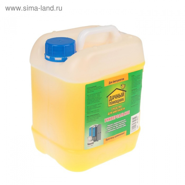 Жидкость для биотуалета универсальная, 5 л, «Дачный помощник», концентрат/3549123