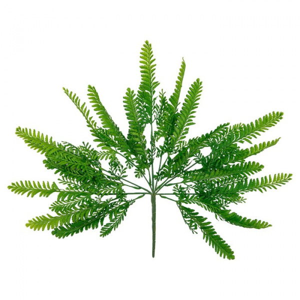 Папоротник искусственный, высота 46 см, цвет зелёный /10268274