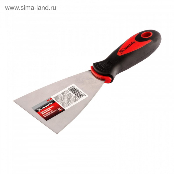 Шпатель нержавеющая сталь 80мм 2-комп. ручка/85508