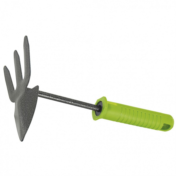 Мотыжка комбинированная, 60 х 225 мм, стальная, пластиковая рукоятка, Standard, Palisad/62389