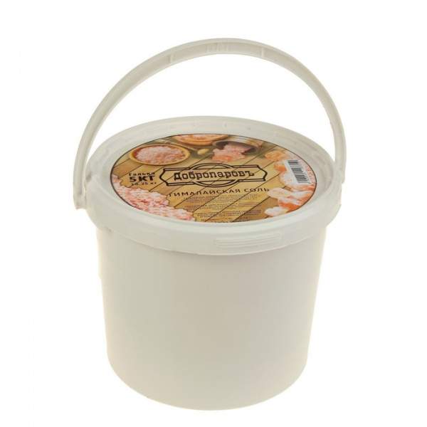 Гималайская розовая соль "Добропаровъ", галька, 50-120мм, 5кг   2929731