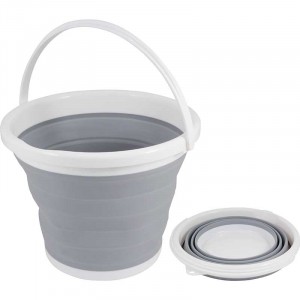 Ведро складное RFB-10, 10л, силикон, полипропилен 3918 Рыжий Кот/700618