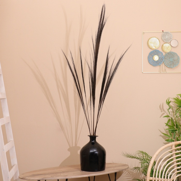 Сухоцвет набор 120 см чёрный /7779914