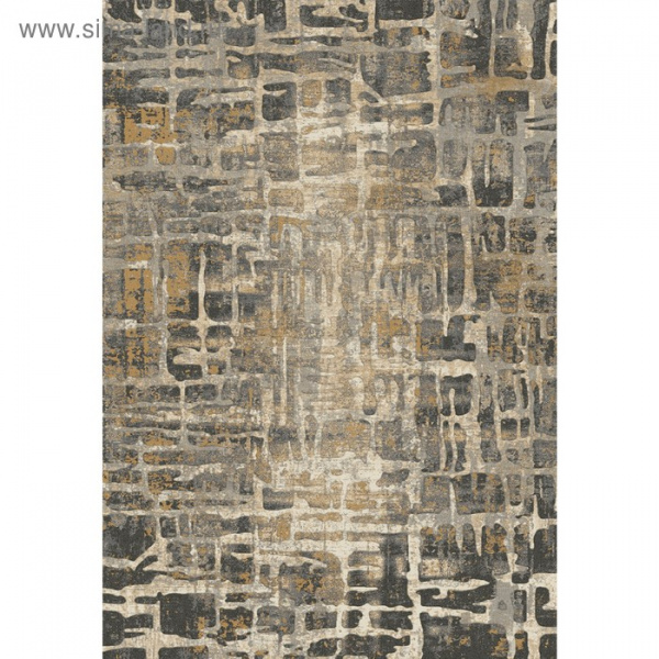 Ковёр прямоугольный Matrix D587, размер 80 х 150 см, цвет beige-gray/4606193