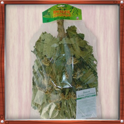 Веник "Венок здоровья" (донник,тысячелистник,чабрец,дуб) в уп.