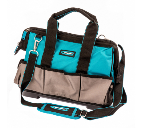 Сумка для инструмента Handwerker, 26 карманов, пластик. дно, наплечный ремень, 400*225*310мм/90272