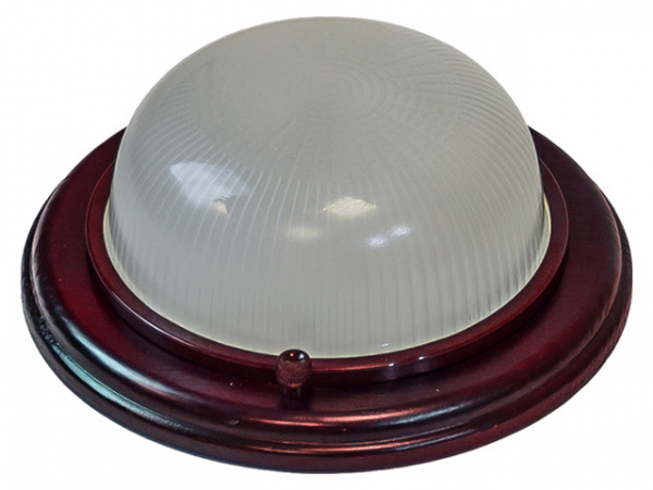 Светильник НБО круг/вишня, 60Вт, IP54 (03-60-031) Юпитер