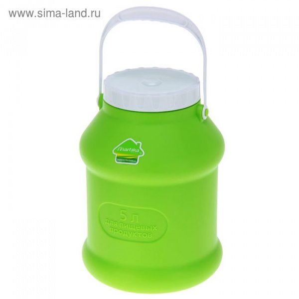 Бидон "Просперо" 5л зеленый С9263ЕЛ 1355459