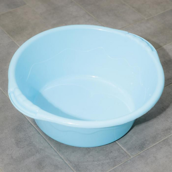 Таз 11 л (Р) особо прочный, цвет голубой 7150936