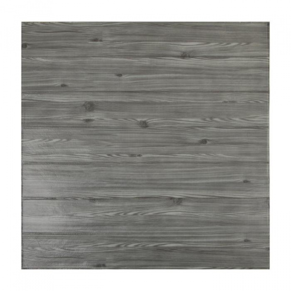 Самоклеящаяся ПВХ панель 3D "Серая доска" 70*77см/5539831