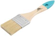 Кисть флейцевая, натур. cветлая щетина, деревянная ручка 2" (50 мм)/00705М