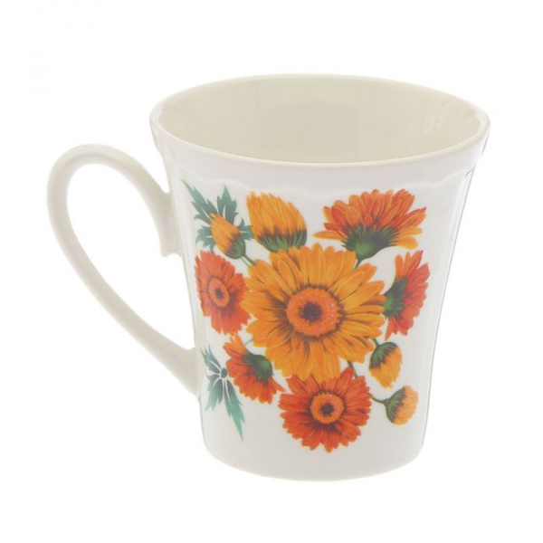 Кружка 300 мл "Марго" цветы 1560525