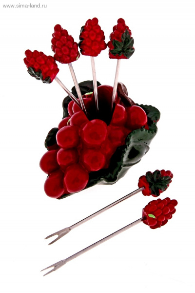 Набор шпажек "Виноградная гроздь" 6 шт. 105818