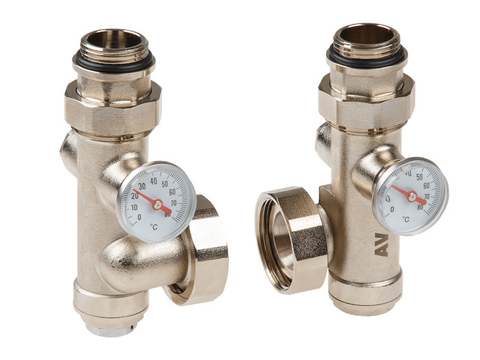 Комплект для подключения циркуляционного насоса 1"х1 1/2" AV Engineering