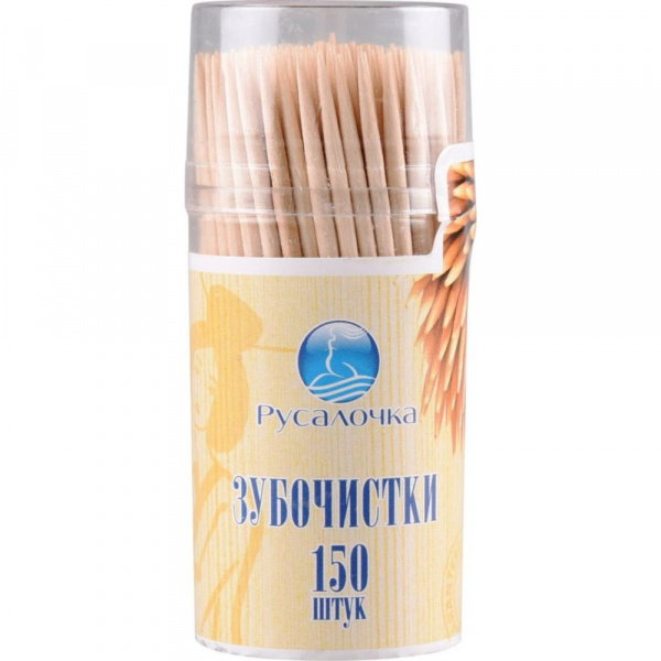 Зубочистки РУСАЛОЧКА 150шт 112413