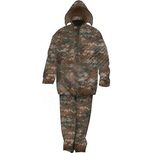 Плащ дождевик с капюшоном "Камуфляж"+ штаны ХХL/12166