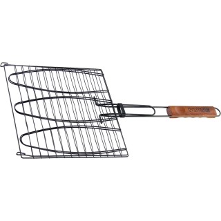 Решетка гриль для рыбы 280х280мм антипригарная PALISAD Camping/69564