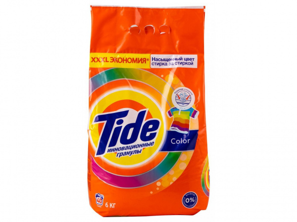Стиральный порошек ТАЙД автомат 6кг Колор 