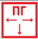 Navigator наклейка Пожарный гидрант NL-150x150W-F09 (на стену)/742781