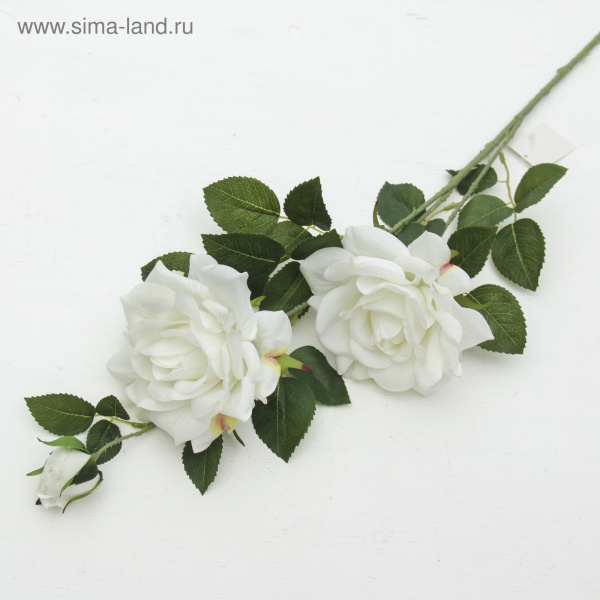 Цветы "Роза Прованс" 100см, белая   2803723