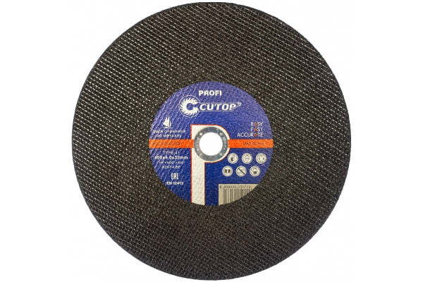 ОТРЕЗНОЙ ДИСК ПО МЕТАЛЛУ 400 х 4,0 х 32 мм Cutop Profi /40011т