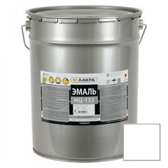 Эмаль НЦ-132 Белая 17кг.Л-С
