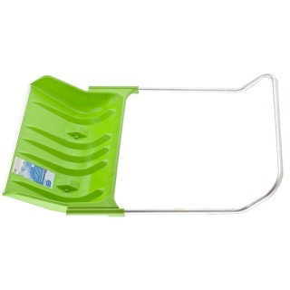 Движок для уборки снега пластиковый, 810х535х1300 мм, алюминиевая рукоятка, Россия Сибртех/61499