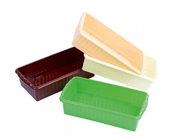 Ящик для цветов и рассады "Дом и дача", 470х166х82 мм, РАДИАН (цвета в ассортименте) (4607168314756)