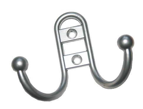 Крючок-вешалка №13 хром эффект/мм363