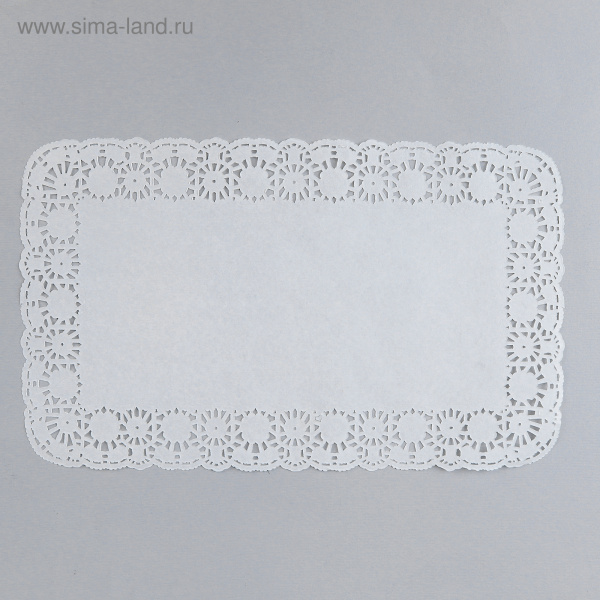 Салфетка для торта прямоугольная 18х30см /4053297