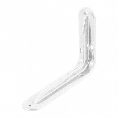 Кронштейн-уголок усиленный 230х350мм белый (1,0мм) /65976