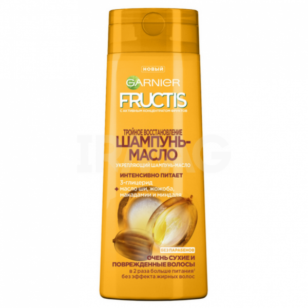 Шампунь-масло Garnier Fructis Тройное восстановление (400 мл)