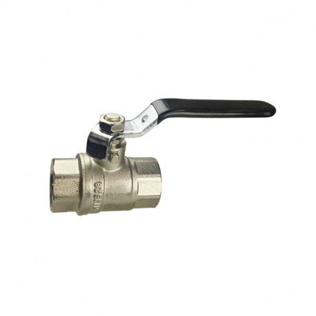 Кран ник.шаровый REMSAN ДУ-32 Г/Г ручка рычаг/448500