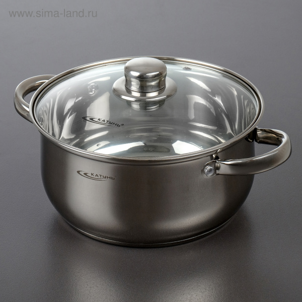 Кастрюля нерж. ГРЕТТА 4,2л  1049854