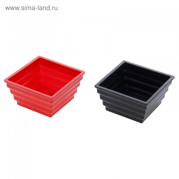 Кашпо "Лесенка" 12х12х6см  МИКС 913168