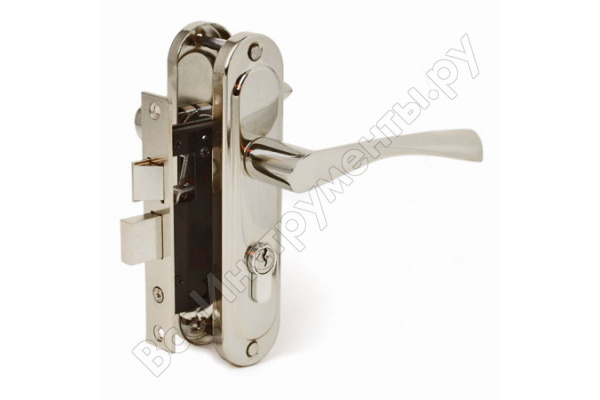 Замок врезной Avers 0823/60-NI/106180