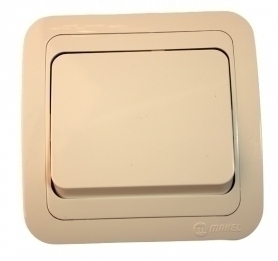 Выключатель Makel Mimoza 2кл скрытой установки 10А/12003